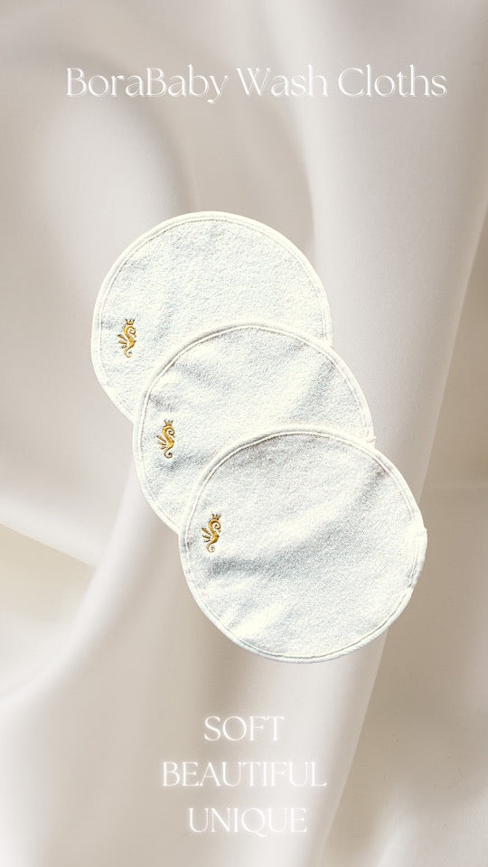 BoraBaby super soft turkish cotton wash cloths